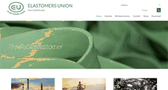 Desktop Screenshot of elastomersunion.it